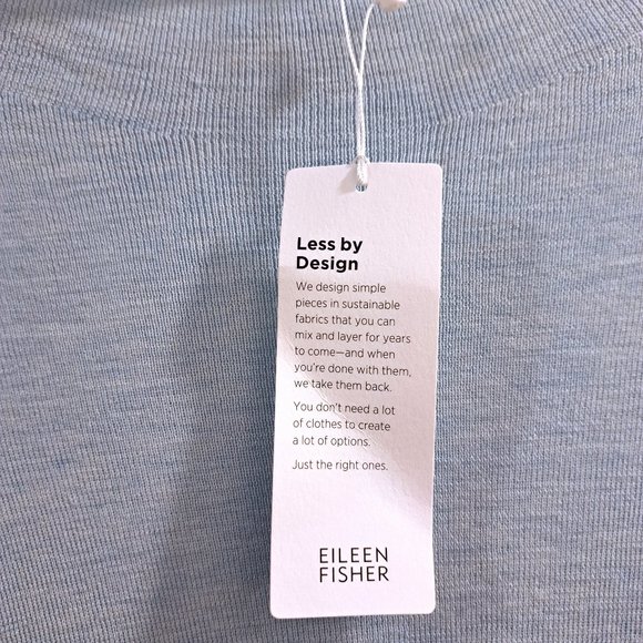 Eileen Fisher Merino Wool Mock Neck Tunic Sweater Size 2X - Picture 8 of 10